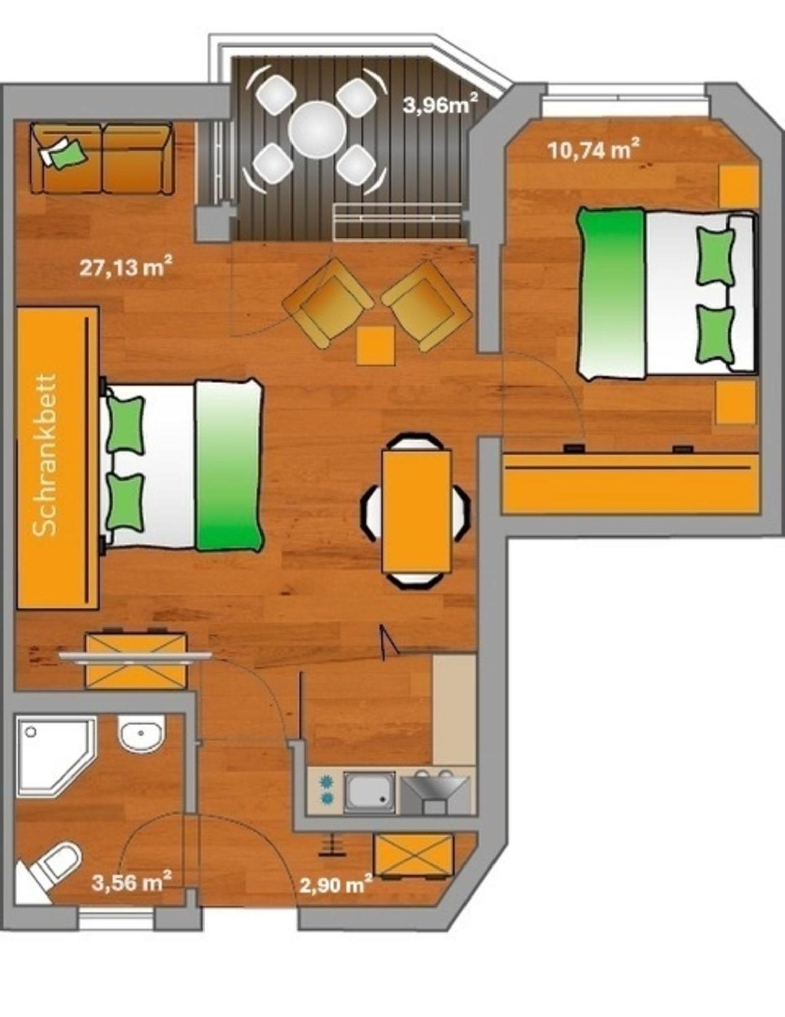 Апартаменти Ancora Marina Haus 1 Nr 06, Typ 2 Нойштадт Екстер'єр фото